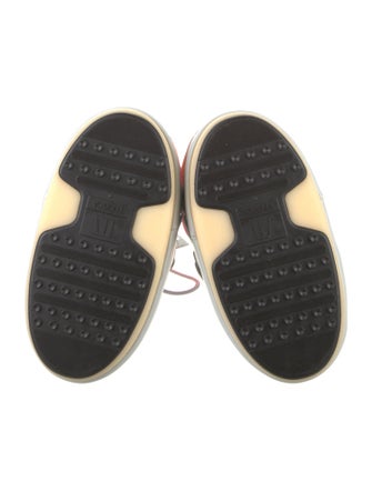 Moon Boot Leather Printed Lace-Up Boots