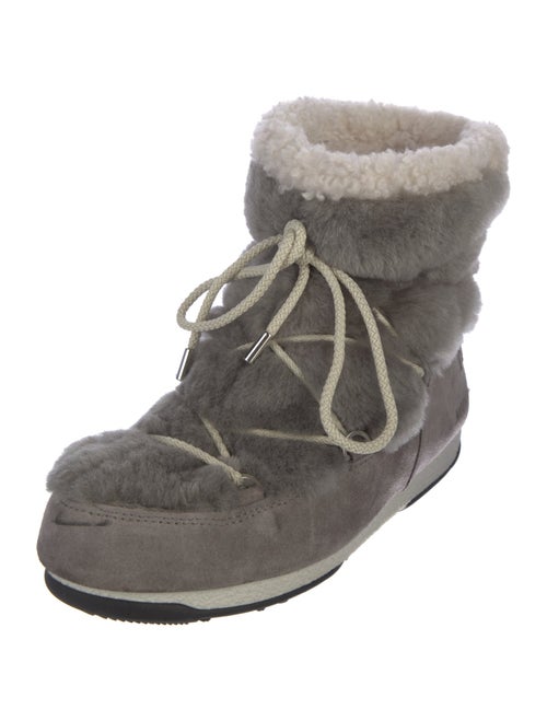 Moon Boot Suede Lace-Up Boots