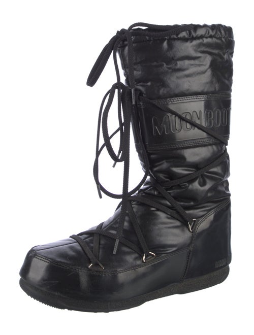 Moon Boot Nylon Printed Lace-Up Boots