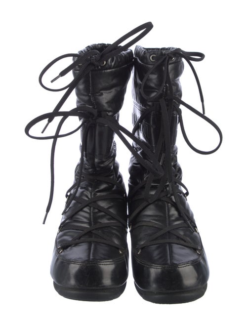 Moon Boot Nylon Printed Lace-Up Boots