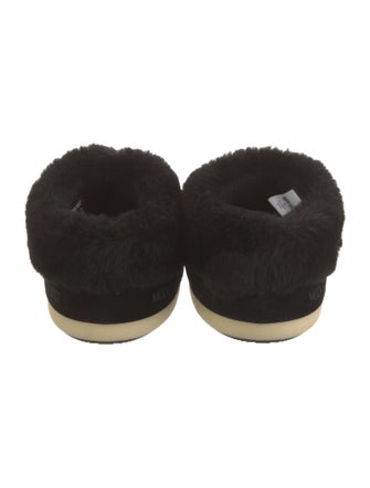 Moon Boot Suede Beaded Accents Lace-Up Boots