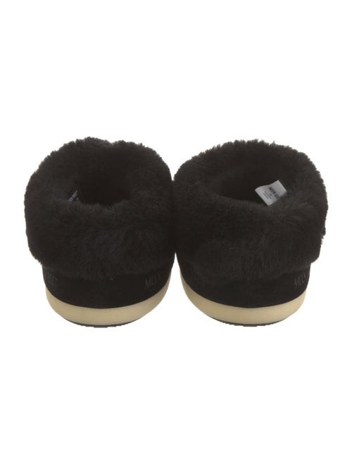 Moon Boot Suede Beaded Accents Lace-Up Boots