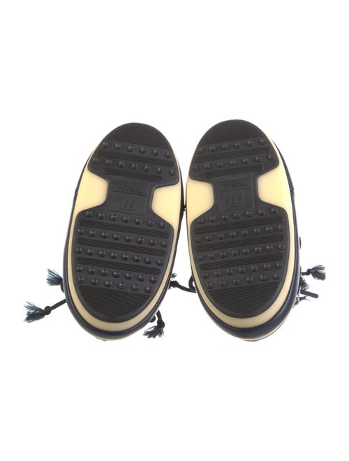 Moon Boot Leather Printed Lace-Up Boots