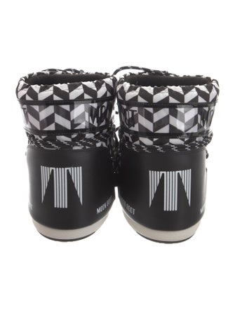 Moon Boot Mesh Printed Lace-Up Boots