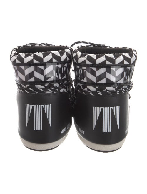 Moon Boot Mesh Printed Lace-Up Boots