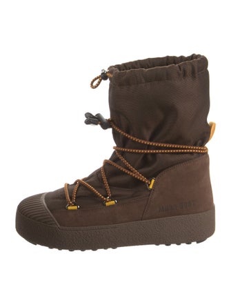 Moon Boot Suede Lace-Up Boots