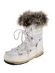 Moon Boot Canvas Lace-Up Boots