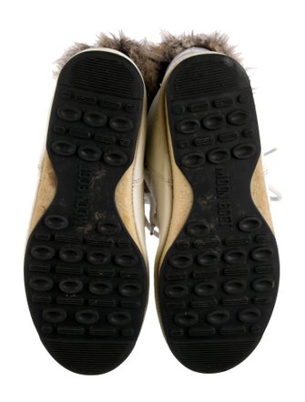 Moon Boot Canvas Lace-Up Boots