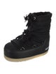 Moon Boot Nylon Ruffle Embellishment Lace-Up Boots