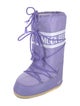 Moon Boot Nylon Graphic Print Lace-Up Boots