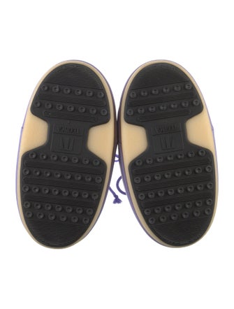 Moon Boot Nylon Graphic Print Lace-Up Boots