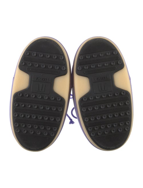 Moon Boot Nylon Graphic Print Lace-Up Boots