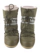 Moon Boot Nylon Graphic Print Lace-Up Boots