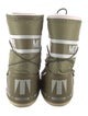 Moon Boot Nylon Graphic Print Lace-Up Boots