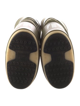 Moon Boot Nylon Graphic Print Lace-Up Boots