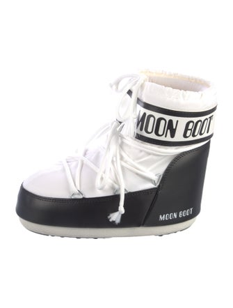 Moon Boot Nylon Printed Lace-Up Boots