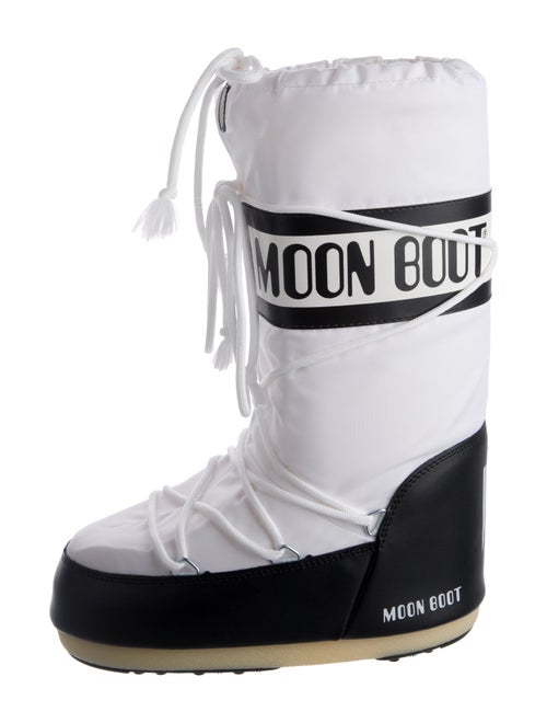 Moon Boot Nylon Printed Lace-Up Boots