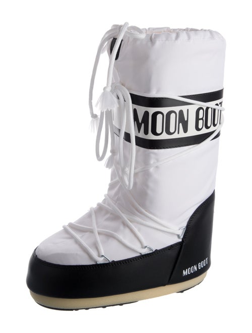 Moon Boot Nylon Printed Lace-Up Boots