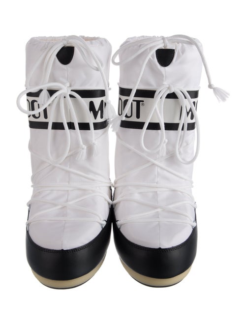 Moon Boot Nylon Printed Lace-Up Boots