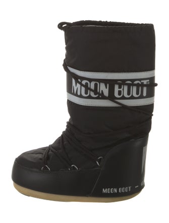 Moon Boot Nylon Printed Lace-Up Boots