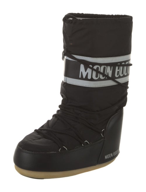 Moon Boot Nylon Printed Lace-Up Boots