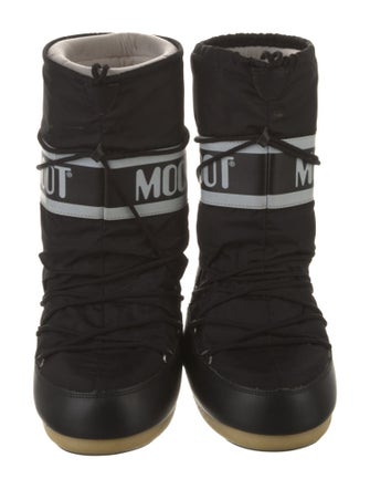 Moon Boot Nylon Printed Lace-Up Boots