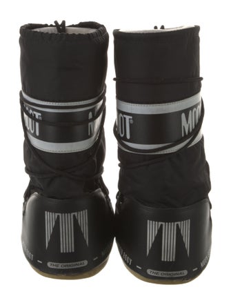 Moon Boot Nylon Printed Lace-Up Boots
