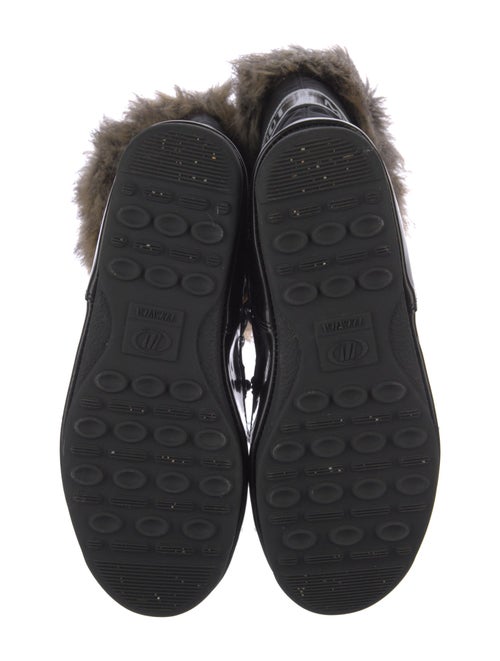 Moon Boot Nylon Graphic Print Lace-Up Boots