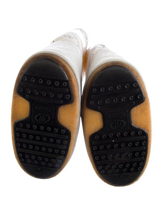 Moon Boot Bow Accents Lace-Up Boots