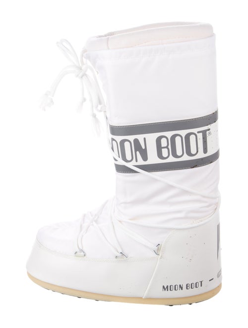 Moon Boot Nylon Graphic Print Snow Boots