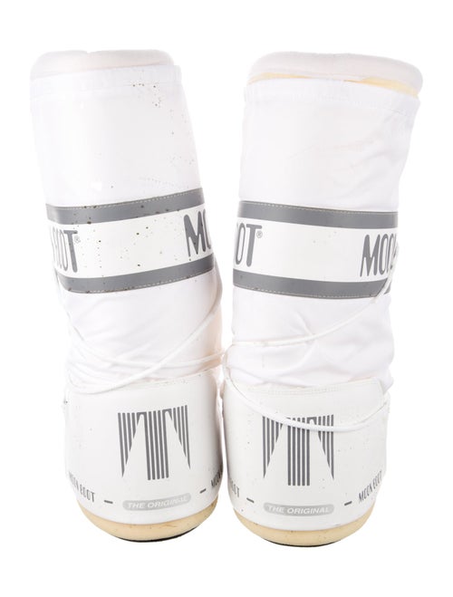 Moon Boot Nylon Graphic Print Snow Boots