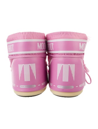 Moon Boot Leather Printed Rain Boots