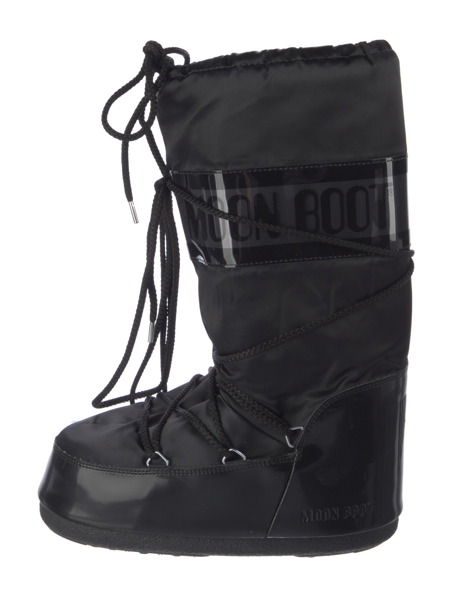 Moon Boot Graphic Print Lace-Up Boots