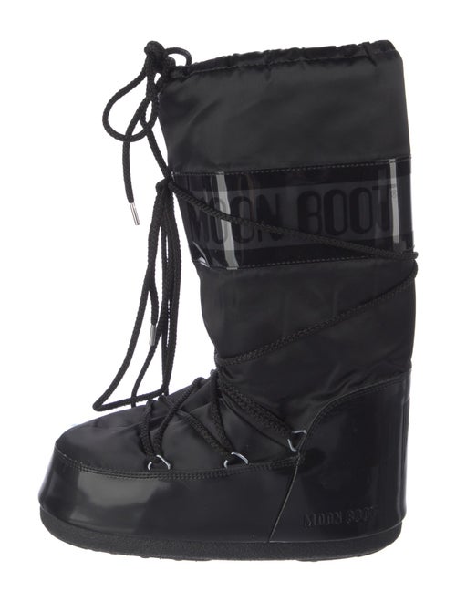 Moon Boot Graphic Print Lace-Up Boots