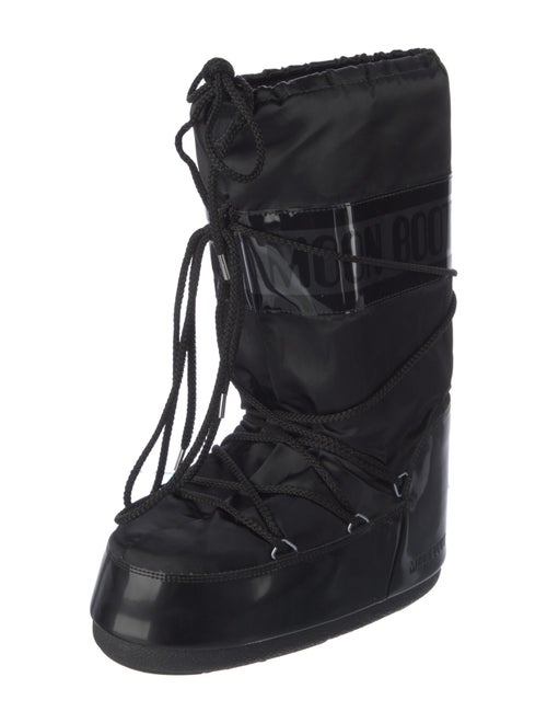 Moon Boot Graphic Print Lace-Up Boots