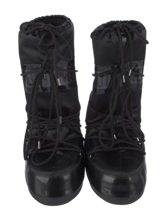 Moon Boot Graphic Print Lace-Up Boots