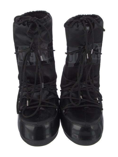 Moon Boot Graphic Print Lace-Up Boots
