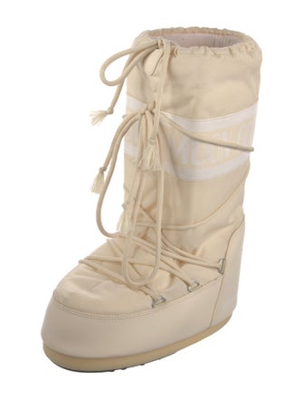 Moon Boot Nylon Printed Lace-Up Boots