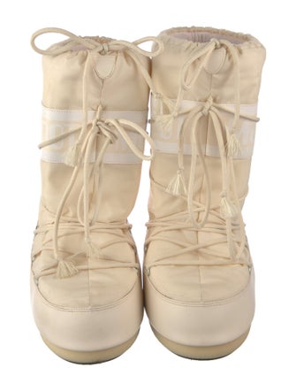 Moon Boot Nylon Printed Lace-Up Boots