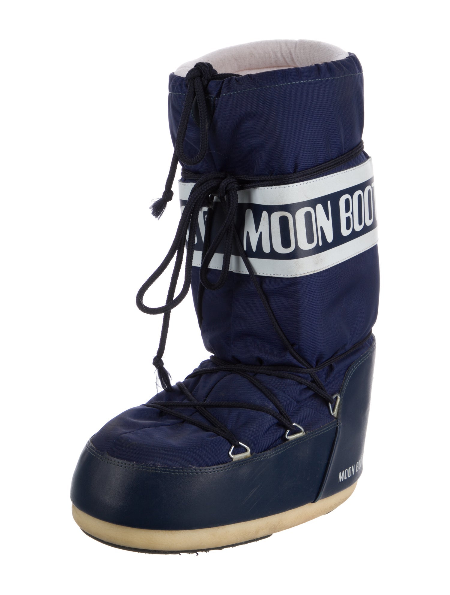 Moon Boot Nylon Printed Lace-Up Boots