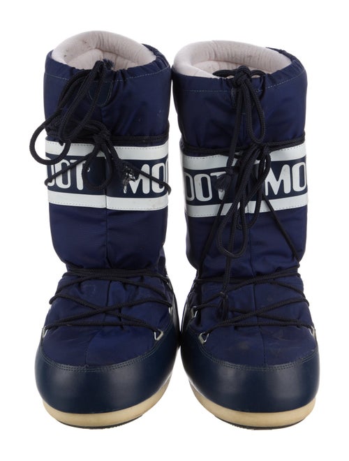Moon Boot Nylon Printed Lace-Up Boots