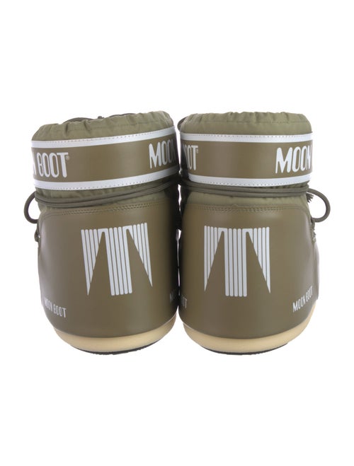 Moon Boot Nylon Graphic Print Lace-Up Boots