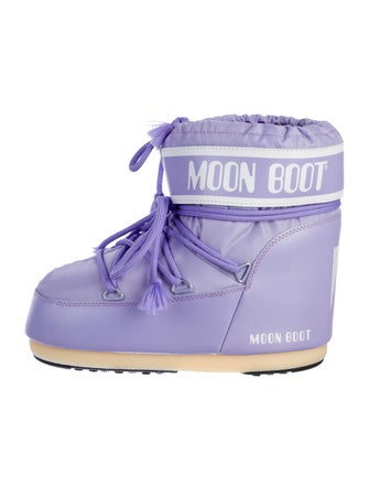 Moon Boot Leather Lace-Up Boots