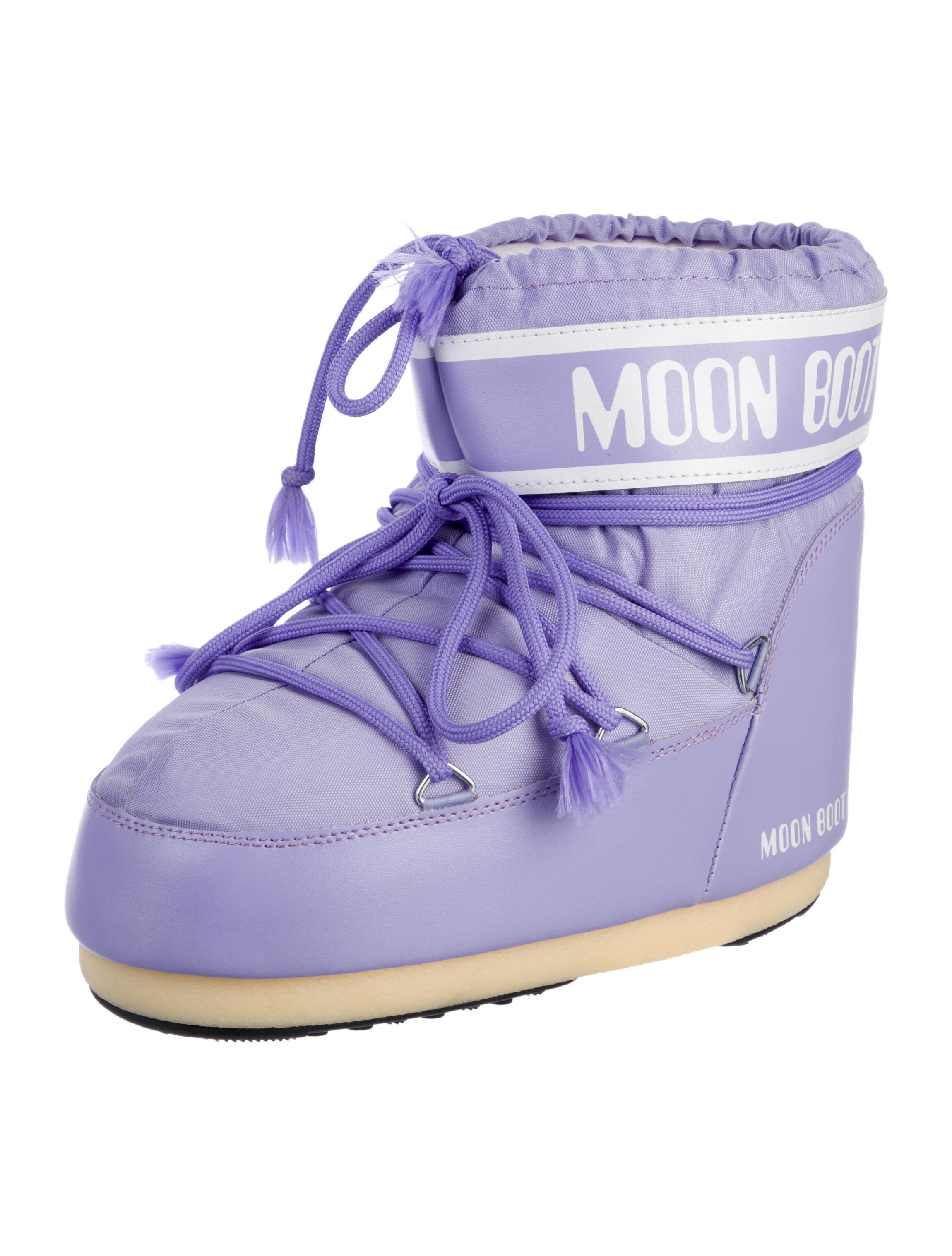 Moon Boot Leather Lace-Up Boots