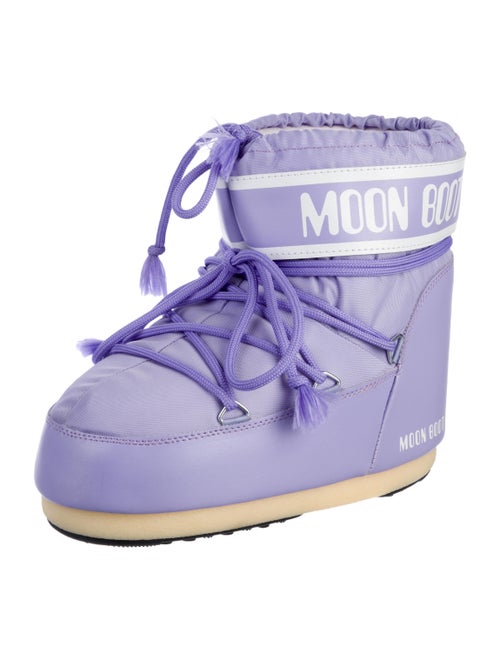 Moon Boot Leather Lace-Up Boots
