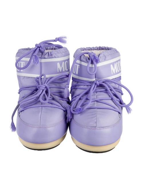 Moon Boot Leather Lace-Up Boots