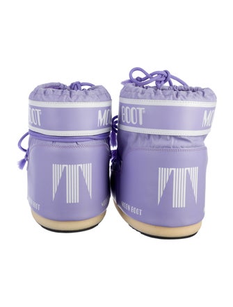 Moon Boot Leather Lace-Up Boots