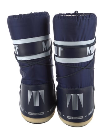 Moon Boot Nylon Printed Lace-Up Boots