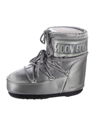 Moon Boot Leather Lace-Up Boots