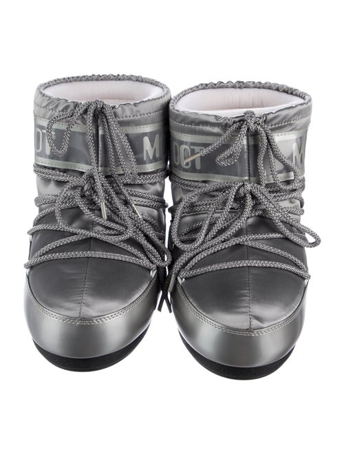 Moon Boot Leather Lace-Up Boots